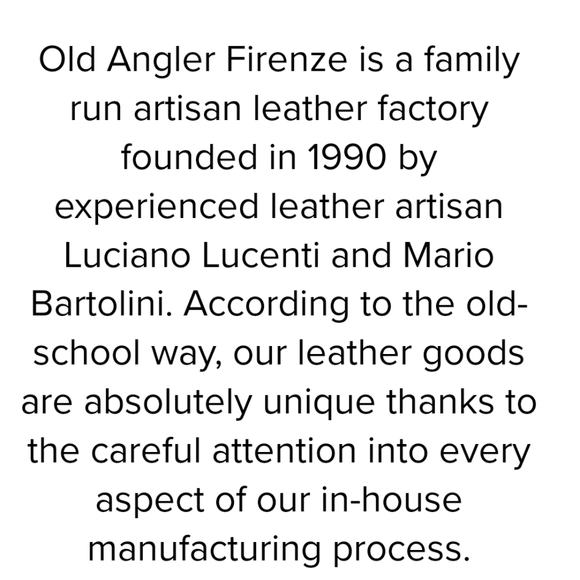 "Old Angler" Chestnut Leather Briefcase - Picture 11 of 12